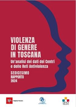 Copertina XIV rapporto sulle violenza di genere in Toscana