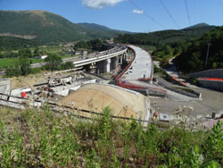 Viadotto Boscaccio - A1 terza corsia Barberino del Mugello