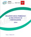 Relazioni con il pubblico e altre attività di comunicazione 2014