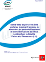 Stima della dispersione delle sostanze inquinanti emesse in atmosfera da parte dell’impianto di termodistruzione dei rifiuti solidi urbani in località Falascaia, Pietrasanta (LU)