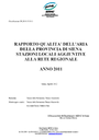 Rapporto qualità dell'aria della provincia di Siena - stazioni locali aggiuntive alla rete regionale-2012