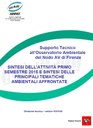 Nodo Alta Velocità di Firenze: attività di supporto tecnico all'Osservatorio Ambientale - primo semestre 2015