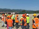 Sopralluogo della Direzione ARPAT al cantiere area ENEL di Cavriglia (AR)