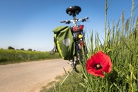 bicicletta in campagna