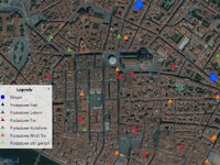 Il database e la mappa degli impianti di radiocomunicazione presenti in Toscana