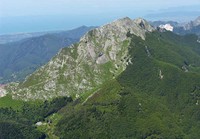 panoramica complesso del Corchia - Alpi Apuane