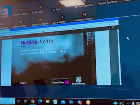 Il Direttore generale partecipa alla presentazione del rapporto Mal’aria con Legambiente Toscana