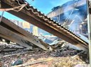 Incendio cartiera Essity di Porcari - Lucca