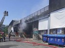 Incendio presso l'Esselunga di Sesto Fiorentino: ARPAT sul posto