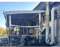 Cortona (AR), incendio alla MB Elettronica
