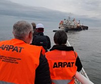 Nave cargo Guang Rong: i recenti monitoraggi ambientali effettuati da ARPAT