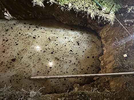 Presenza di idrocarburi presso un cantiere ad Arezzo