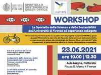 Lo Sportello della Scienza e della Sostenibilità dell'Università di Firenze ed esperienze collegate