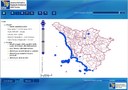 Mappa delle aree di balneazione della costa toscana