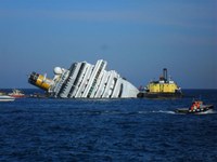 Monitoraggio Costa Concordia - aggiornamento del 10 febbraio 
