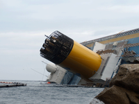 Monitoraggio Costa Concordia - aggiornamento del 13 settembre