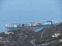 Monitoraggio Costa Concordia - aggiornamento del 15 giugno 