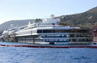 Monitoraggio Costa Concordia - aggiornamento del 18 ottobre 2013