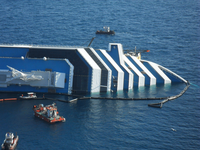 Monitoraggio Costa Concordia - aggiornamento del 20 settembre