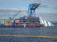 Monitoraggio Costa Concordia - aggiornamento del 23 gennaio 2013