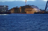 Monitoraggio Costa Concordia - aggiornamento del 25 settembre 2013
