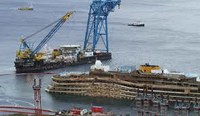 Monitoraggio Costa Concordia - aggiornamento del 30 ottobre 2013