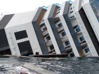 Monitoraggio Costa Concordia - aggiornamento del 4 aprile 