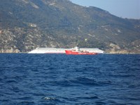 Monitoraggio Costa Concordia - aggiornamento del 9 agosto 2013