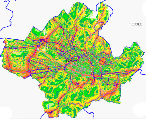 Mappatura acustica del Comune di Firenze