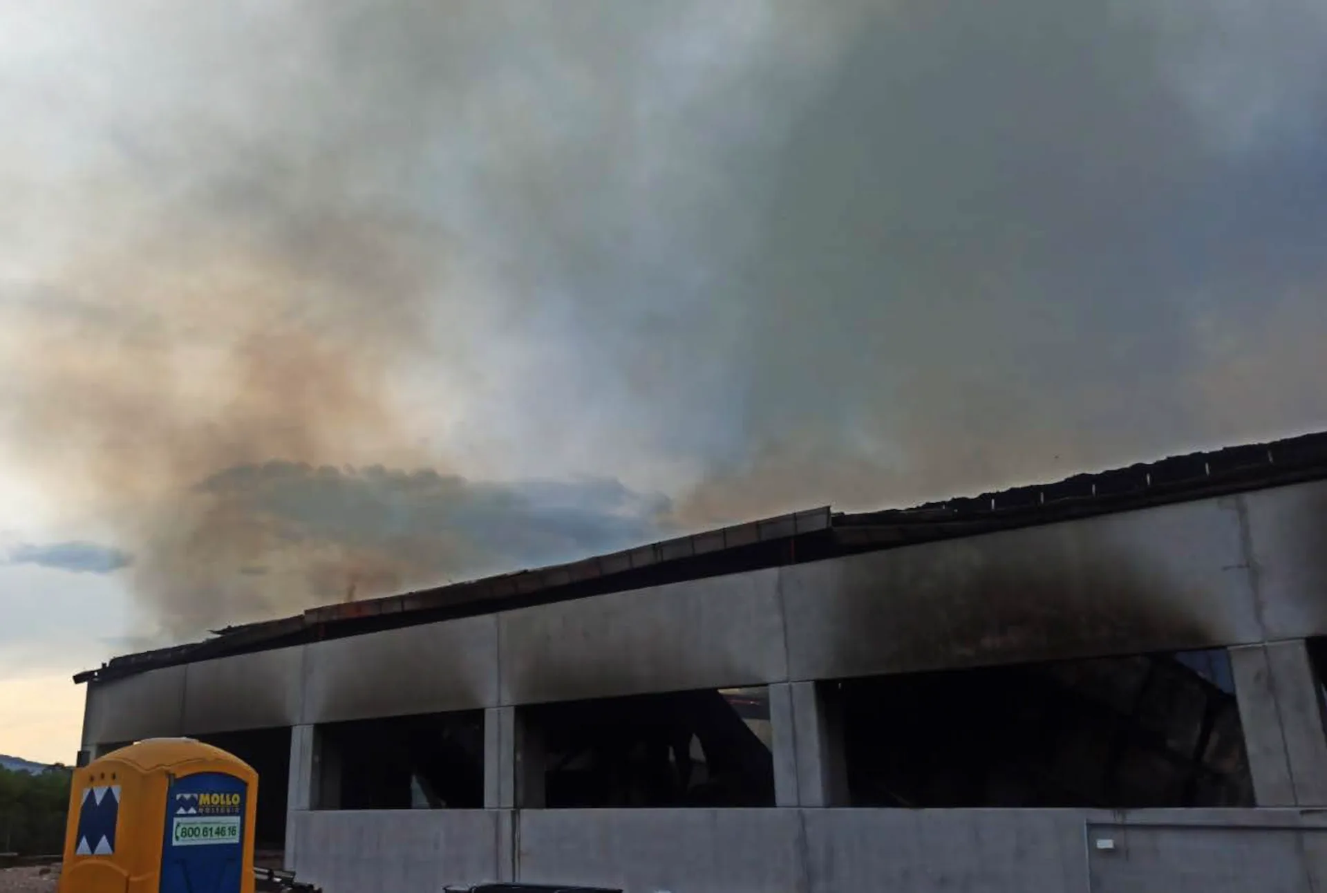 Incendio alla Green 4 di Borgo a Mozzano, l’intervento ARPAT