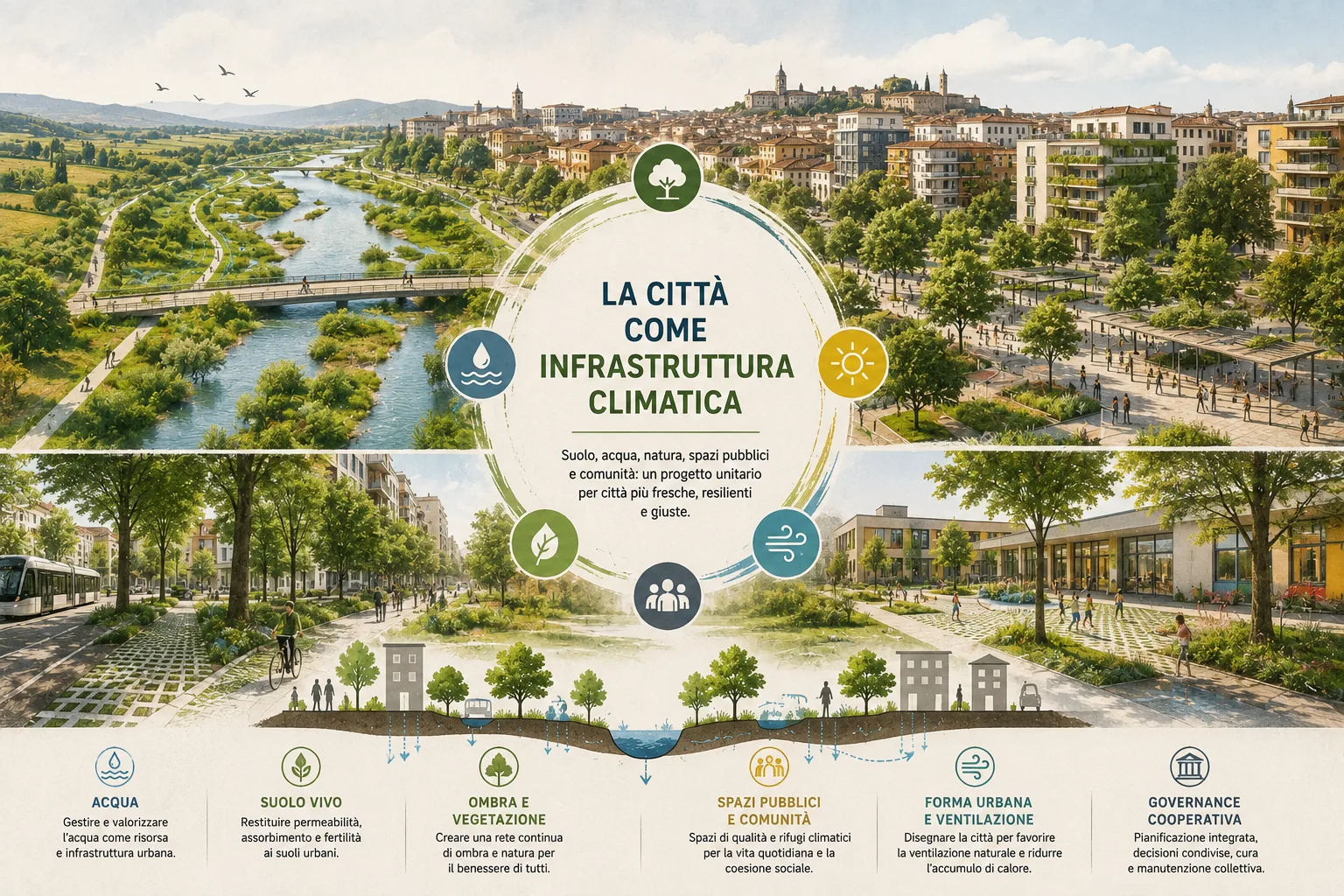 città come infrastruttura climatica