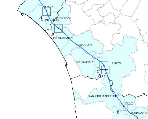 Bollettino monitoraggio elettrodotto “La Spezia – Acciaiolo”