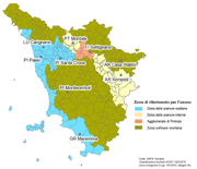 Ozono – Previsioni per la Toscana