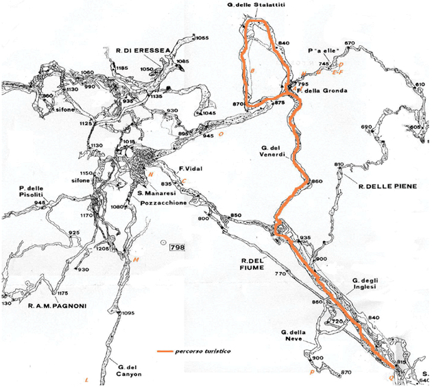 Concentrazione di radon nelle grotte del Corchia (Alpi Apuane) – anni 2008, 2009, 2010