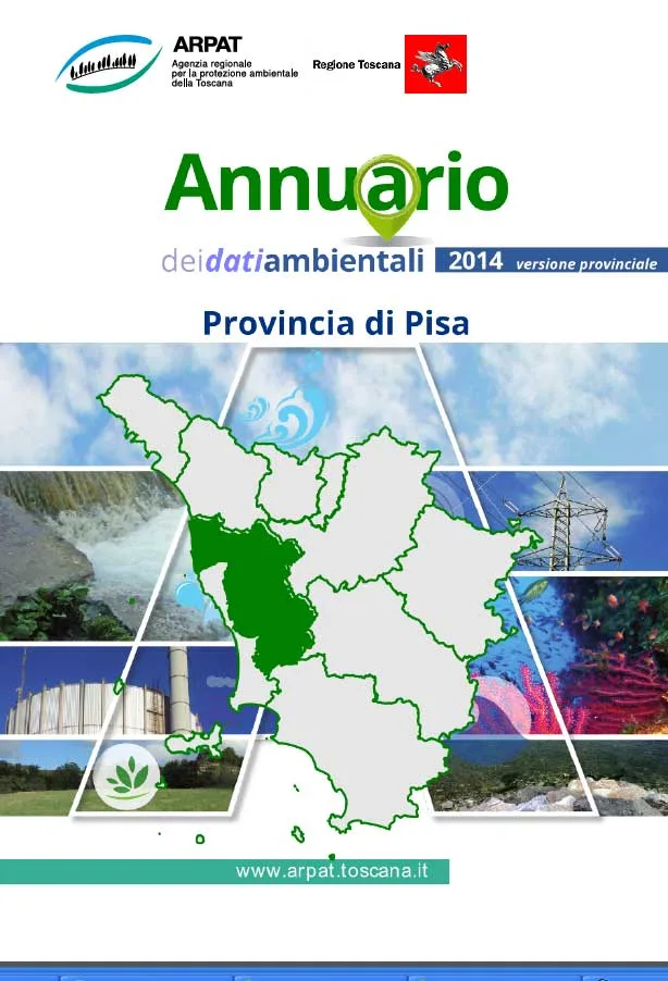 Annuario dei dati ambientali 2014 – Provincia di Pisa