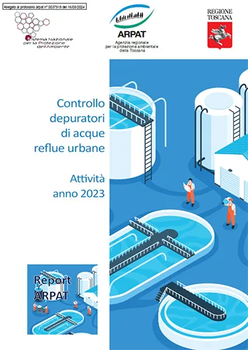 Controllo depuratori di acque reflue urbane – attività anno 2023