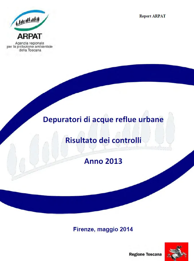Depuratori di acque reflue urbane – Risultato dei controlli anno 2013