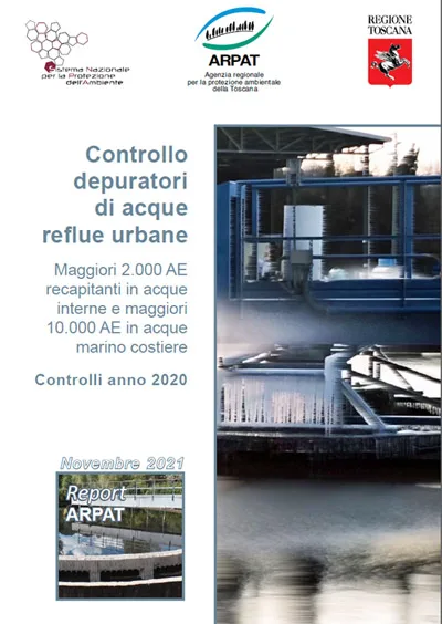 Il controllo dei depuratori di acque reflue urbane nel 2020