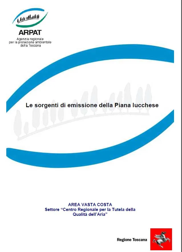 Le sorgenti di emissione della Piana lucchese