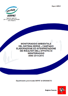 Monitoraggio ambientale del sistema Merse Campiano nel 2014 e 2015