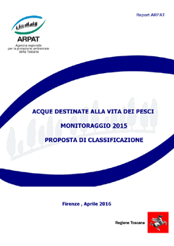 Acque destinate alla vita dei pesci – 2015