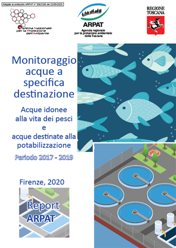 Monitoraggio delle acque idonee alla vita dei pesci e delle acque destinate alla produzione di acqua potabile – Anni 2017-2019