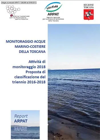 Monitoraggio delle acque marino costiere in Toscana – Anno 2018
