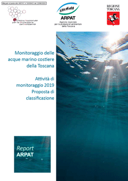 Monitoraggio delle acque marino costiere in Toscana – Anno 2019