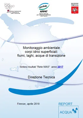 Monitoraggio ambientale dei corpi idrici superficiali (fiumi, laghi, acque di transizione) – Risultati 2017