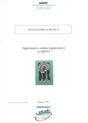 Opportunità e cultura organizzativa in ARPAT