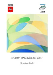 Studio “Balneazione 2004” sulla proposta di direttiva europea per le acque di balneazione