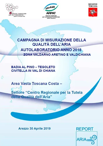 Campagna di misurazione della qualità dell’aria con autolaboratorio nel Comune di Civitella in Valdichiana (AR) – Anno 2018