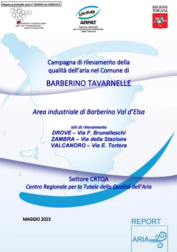 Campagna di rilevamento della qualità dell’aria nel Comune di Barberino Tavarnelle (FI) – Anni 2021-2022