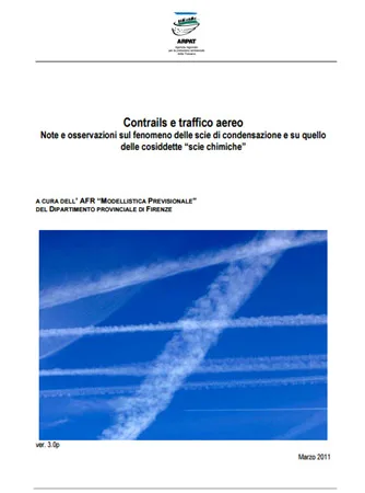 Contrails e traffico aereo